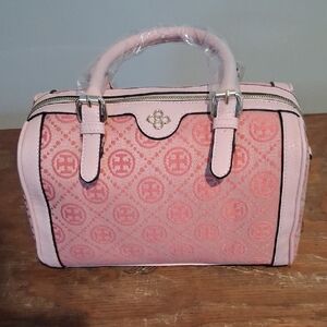 Pink Women's Top-Handle Satchel Bag